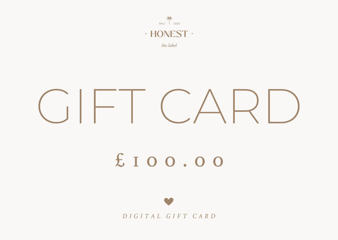 Honest the Label Digital Gift Card