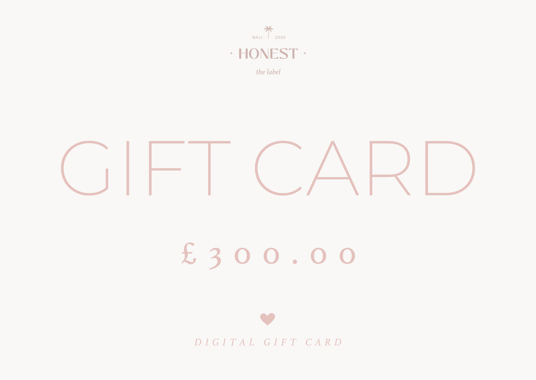 Honest the Label Digital Gift Card