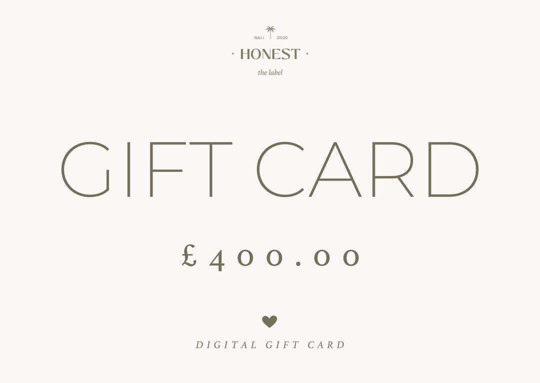 Honest the Label Digital Gift Card